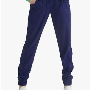 Heart souls navy scrub joggers